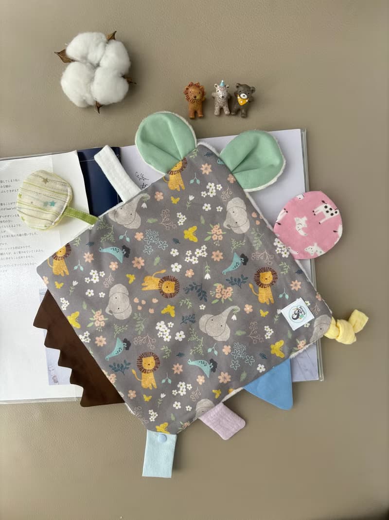 寶寶多功能安撫巾－小獅子童話故事   口水巾 新生禮