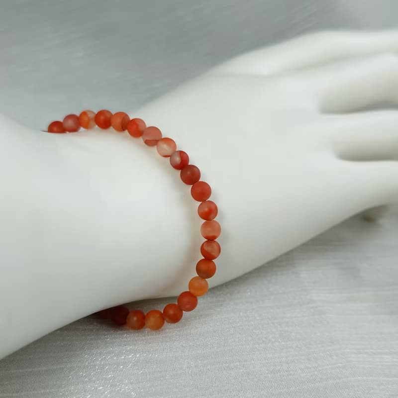 手鍊 磨砂質感 天然 南紅瑪瑙 貝殼花 翡翠珠 925銀飾 蠟線 編織