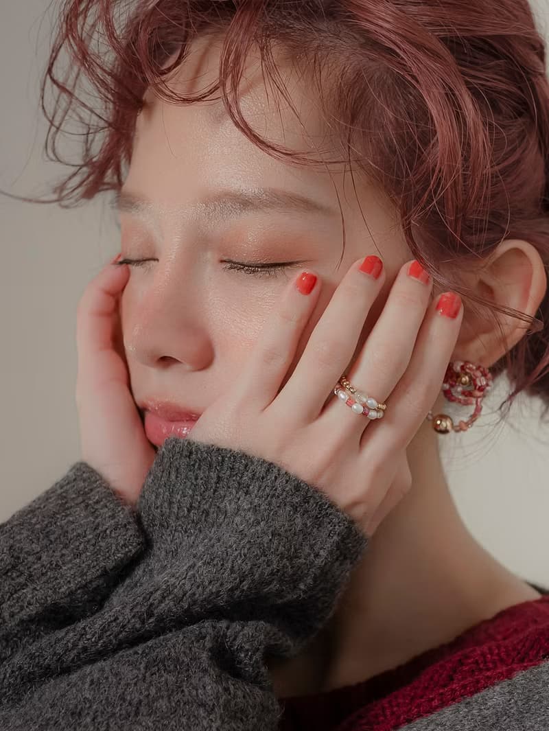 FLOAT - 石榴蘇打 * 珍珠 草莓晶 耳環 手環 戒指