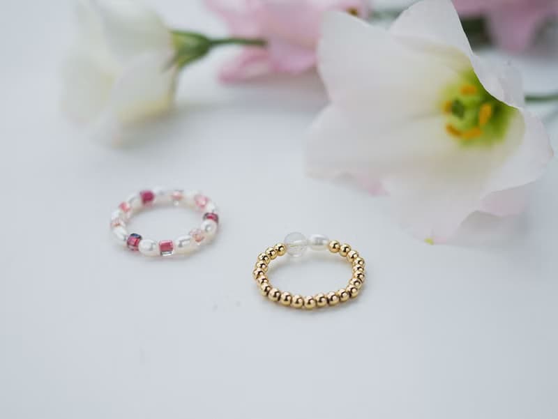 FLOAT - 石榴蘇打 * 珍珠 草莓晶 耳環 手環 戒指
