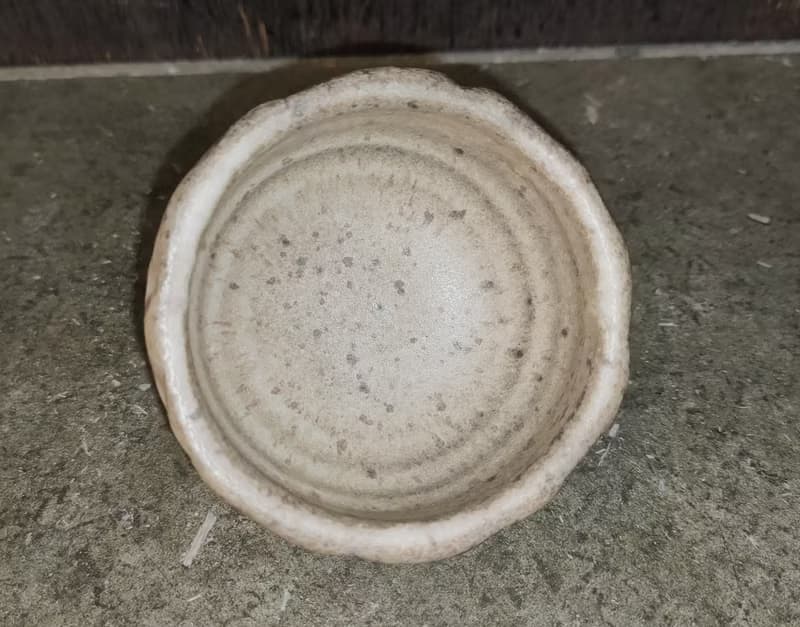 柴燒原礦手作刀削杯-柴燒灰釉-鶯歌陶藝家李玟叡