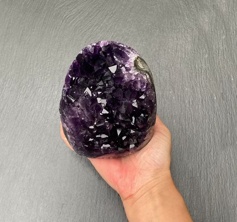 天然原礦頂級帝王紫 紫晶鎮 紫晶簇 紫水晶 開運財運水晶 消磁