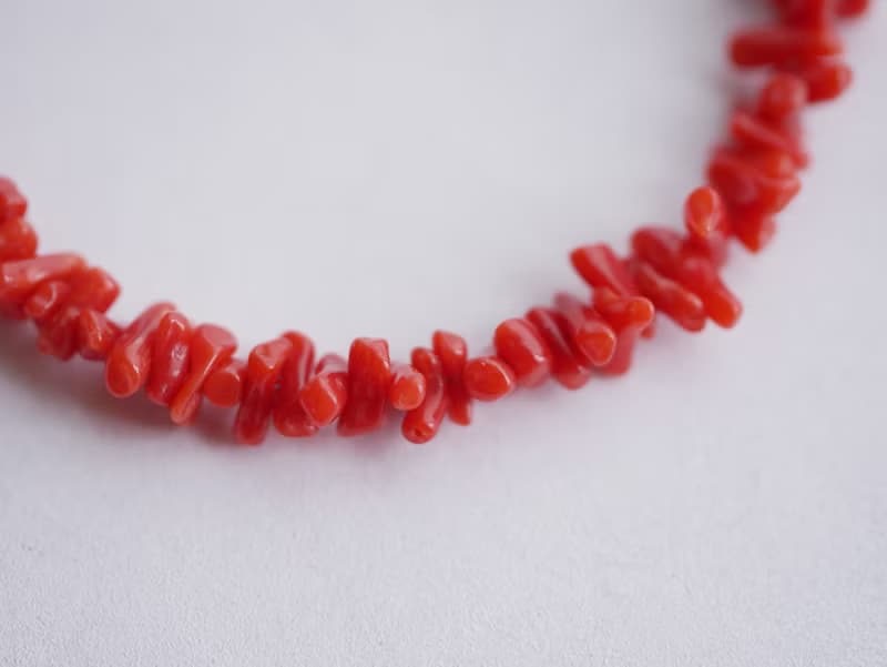 天然イタリアンサンゴとカレンシルバーのブレスレット