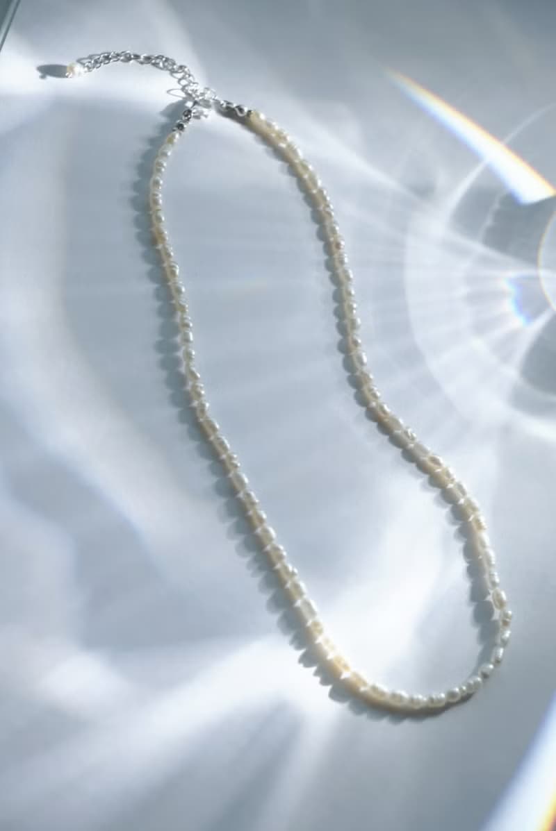VESTA 小珍珠項鍊 Choker SV925/14KGF 雙層手鍊/腳鍊