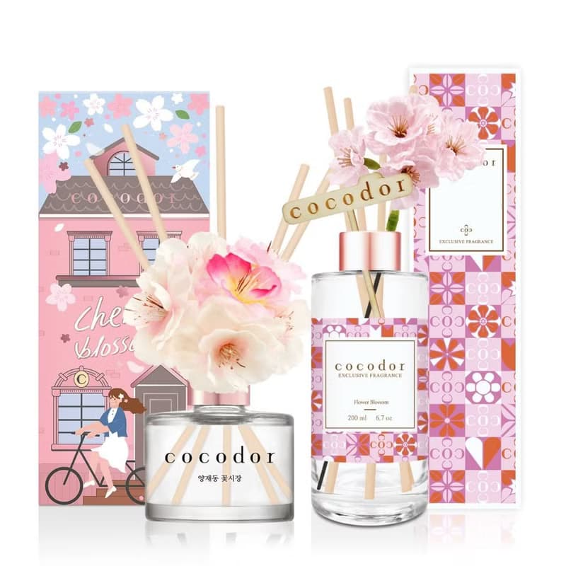 【限定套組】cocodor-櫻花系列120ml+粉櫻花園200ml