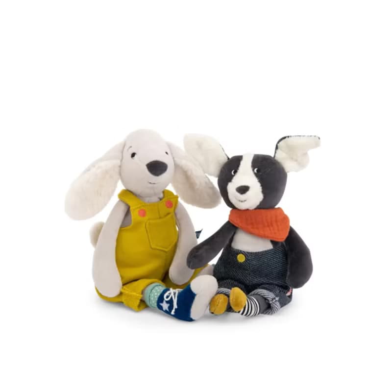法國 Moulin Roty 小狗皮魯37cm