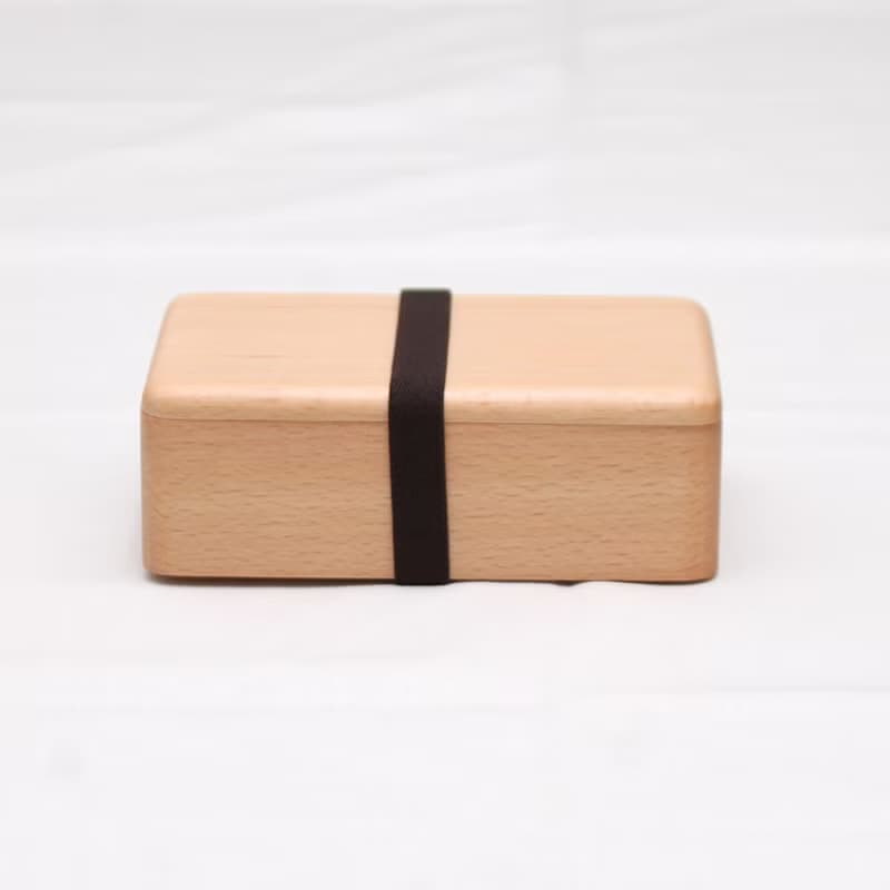buna ブナの木くりぬき 弁当箱 角型 450ml お弁当箱 ランチボックス プレゼント 子供 子ども1段 おしゃれ 幼稚園 小学生 かわいい 北欧
