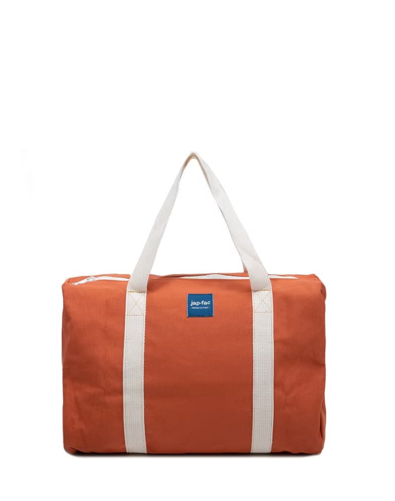 橘色大包包 RED PEACH duffle bag