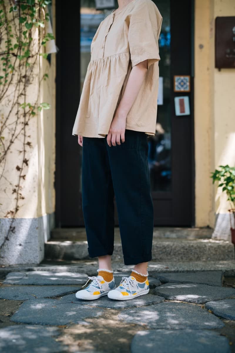 寬楦鞋型春日首選【綁帶甜椒日】草莓莉莉 日本花布 寬楦綁帶鞋