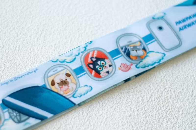 原創設計狗狗航空行李帶