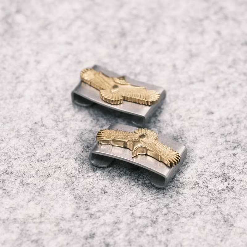 【時尚精品】SOULITE  蘋果錶帶夾子 Eagle Gold Clip