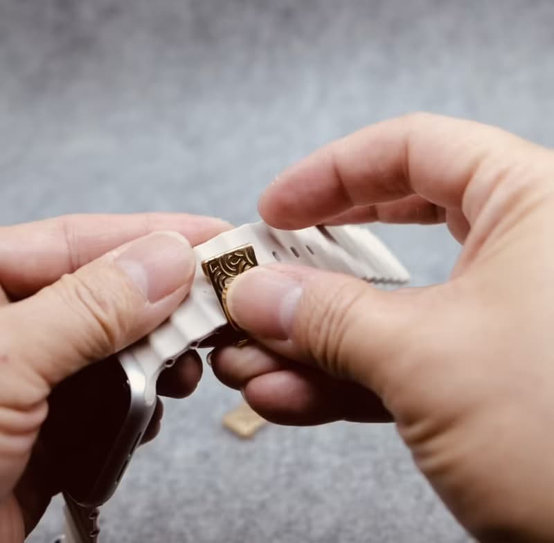 【時尚精品】SOULITE  蘋果錶帶夾子 Eagle Gold Clip