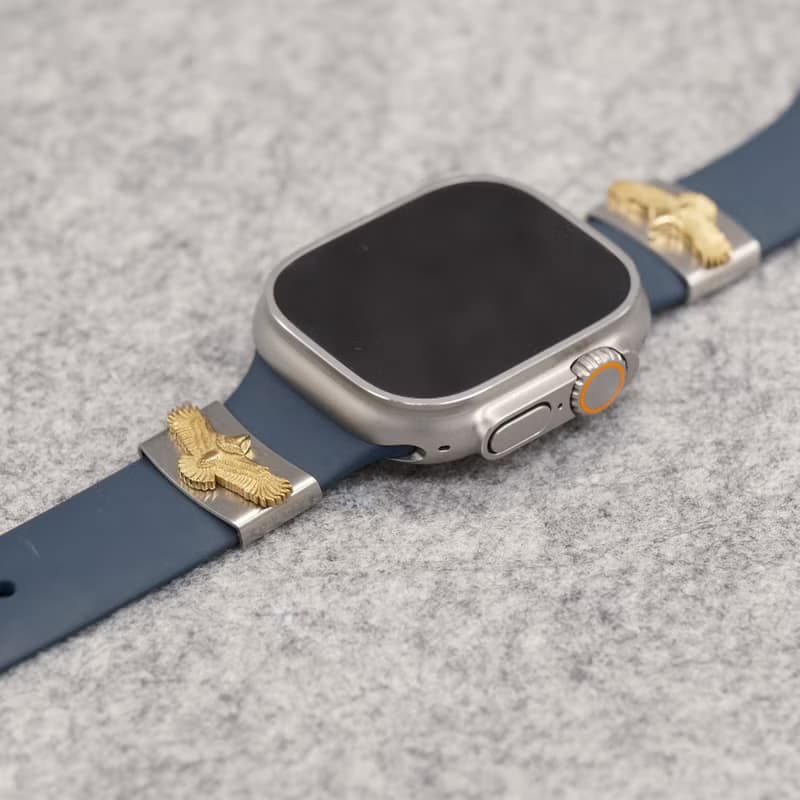 【時尚精品】SOULITE  蘋果錶帶夾子 Eagle Gold Clip