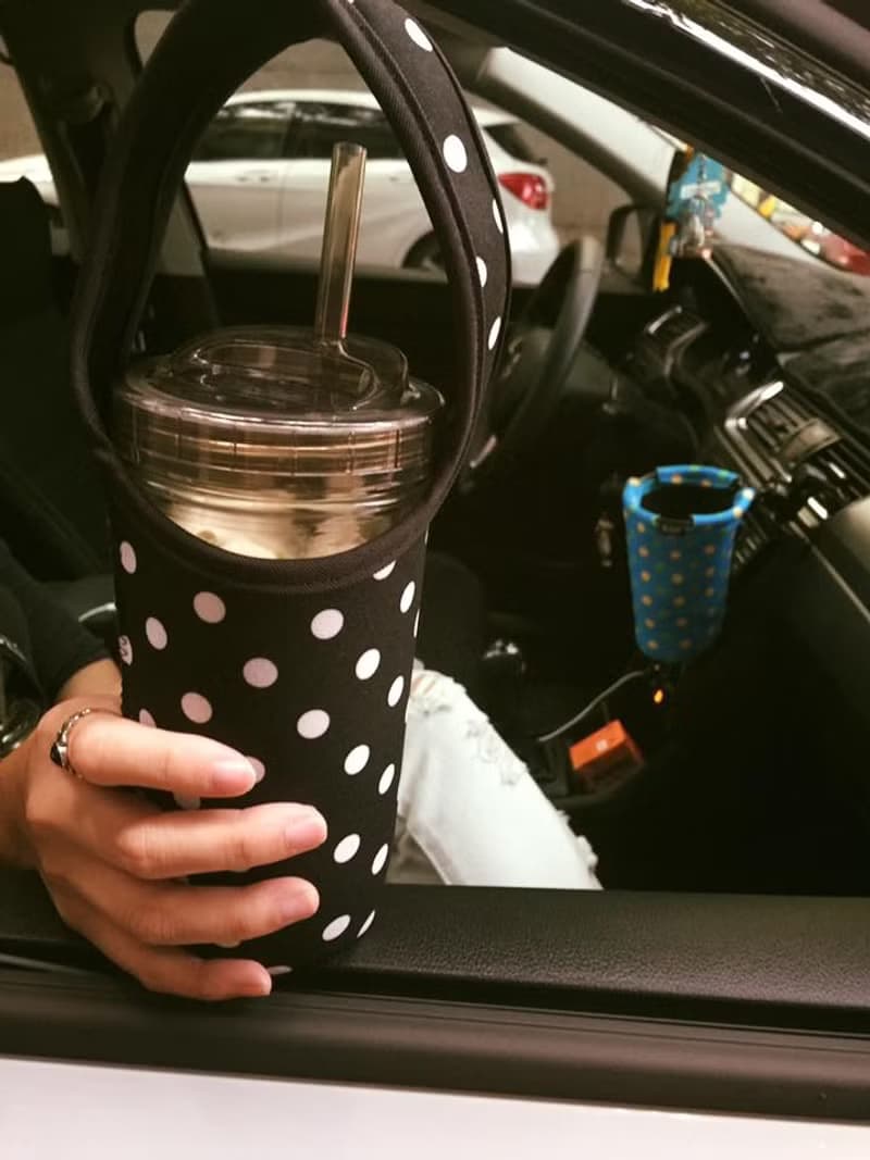 BLR 環保 飲料提袋 黑白水玉 Ti 101 MONOCUP