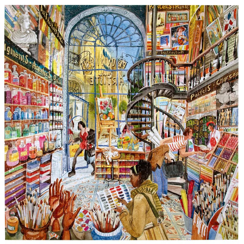 eeBoo 1000片拼圖 -   Artist Provisions 藝術用品店