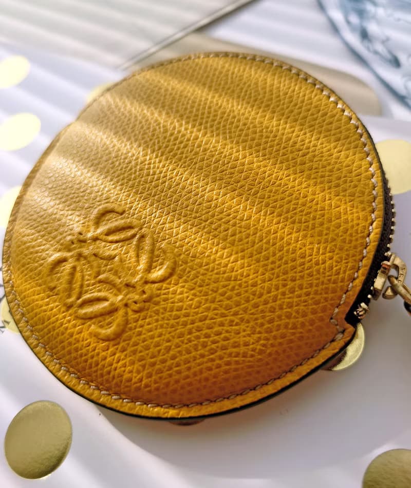中古美品 附標盒 Loewe 小收納包 錢包零錢夾零錢包 散銀包散紙包