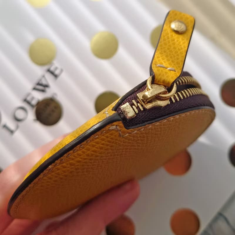 中古美品 附標盒 Loewe 小收納包 錢包零錢夾零錢包 散銀包散紙包