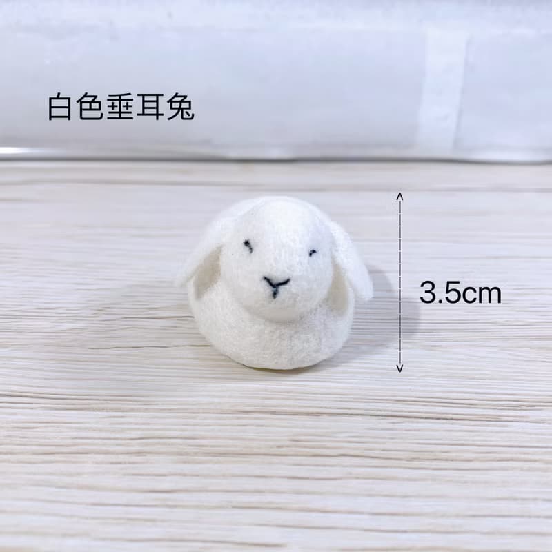 母雞蹲小睡一下 - 兔子羊毛氈娃娃
