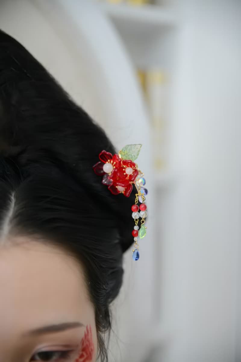 花落時髮釵/髮簪/髮梳
