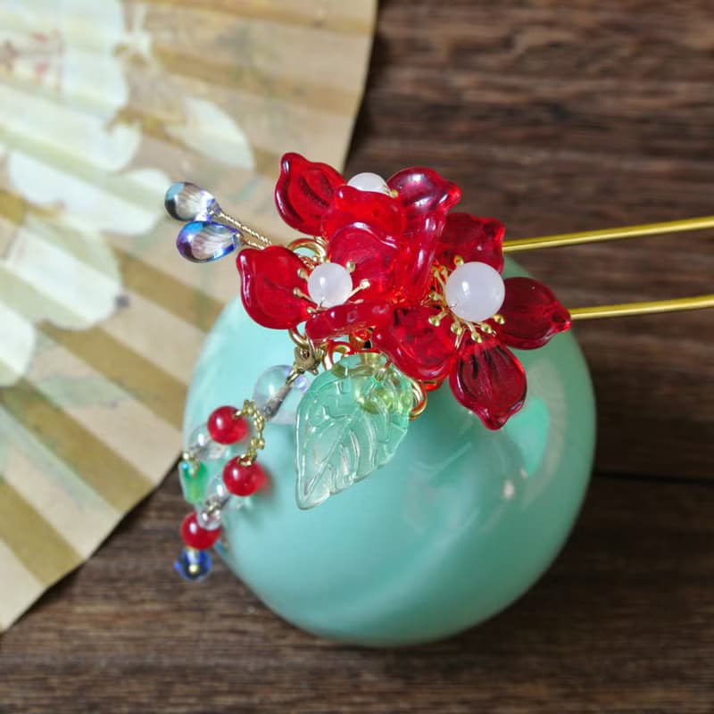 花落時髮釵/髮簪/髮梳