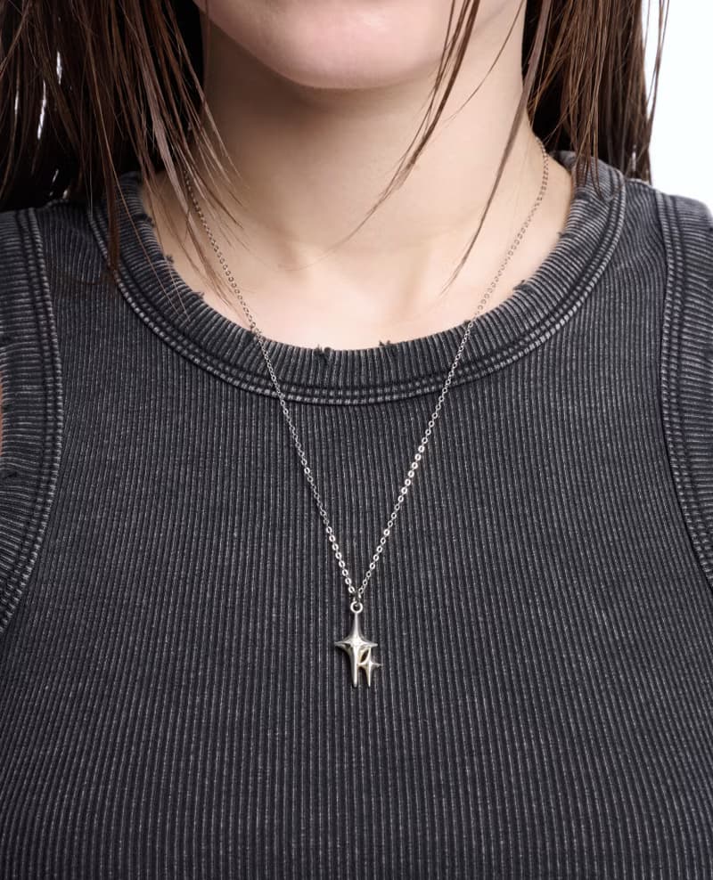 XANADU  XND SYMBOL NECKLACE 01 l SILVER