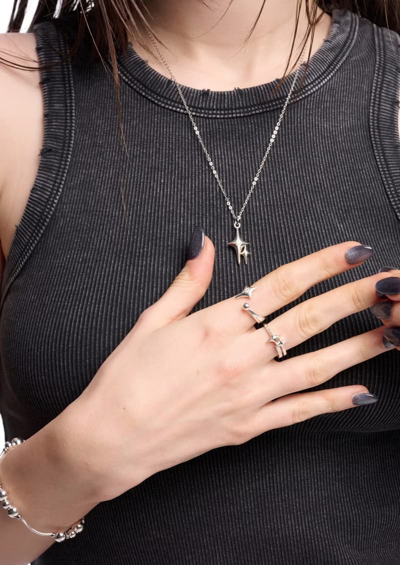 XANADU  XND SYMBOL NECKLACE 01 l SILVER
