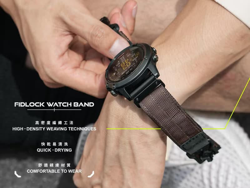 【bitplay】Fidlock瞬扣錶帶 Garmin QUICKFIT 系統