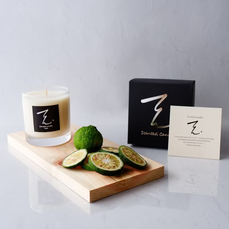 Ten.candle 香氛蠟燭 (大豆蠟燭)【柚子】 170g 居家裝飾