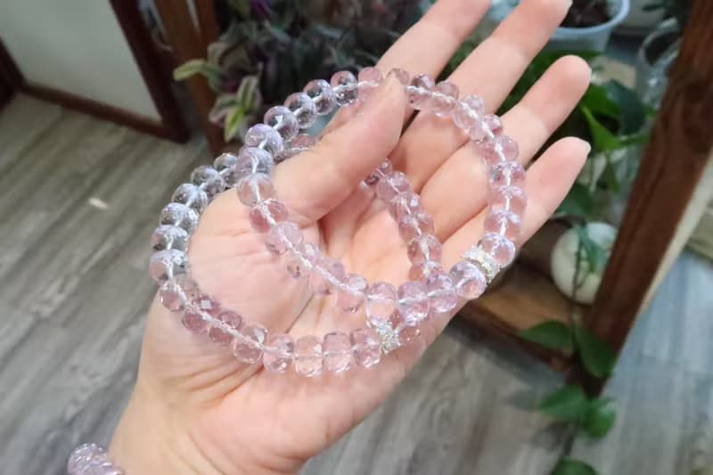 原創天然紫水晶刻面手鏈頂級品質近玻璃體閃閃惹人愛闢邪招財手鏈