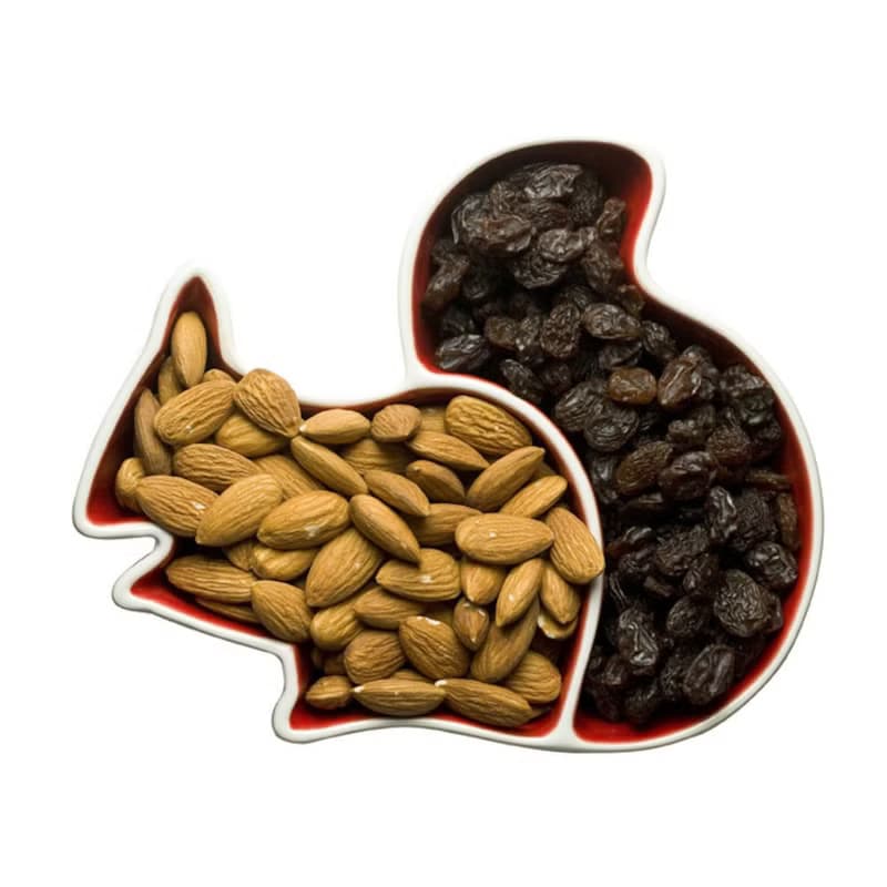 松鼠造型堅果點心盤