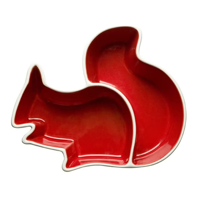 松鼠造型堅果點心盤