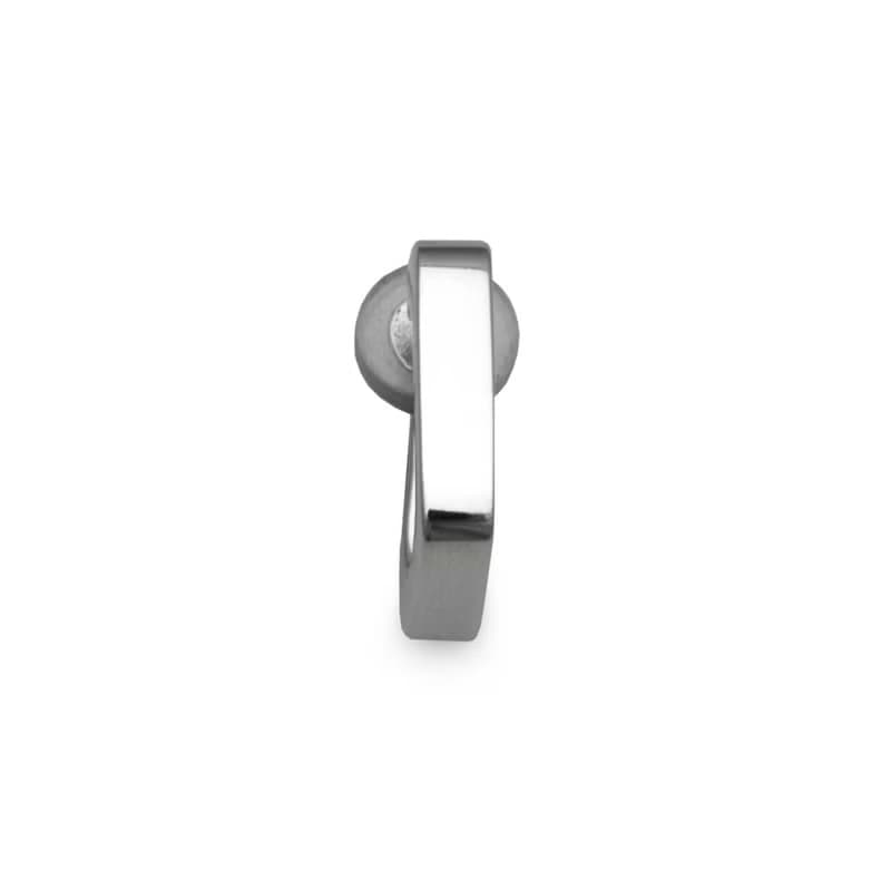 四角 メンズイヤリング/シルバー925 片耳用/シルバーアクセサリー/日本製/送料無料/男性へのプレゼント