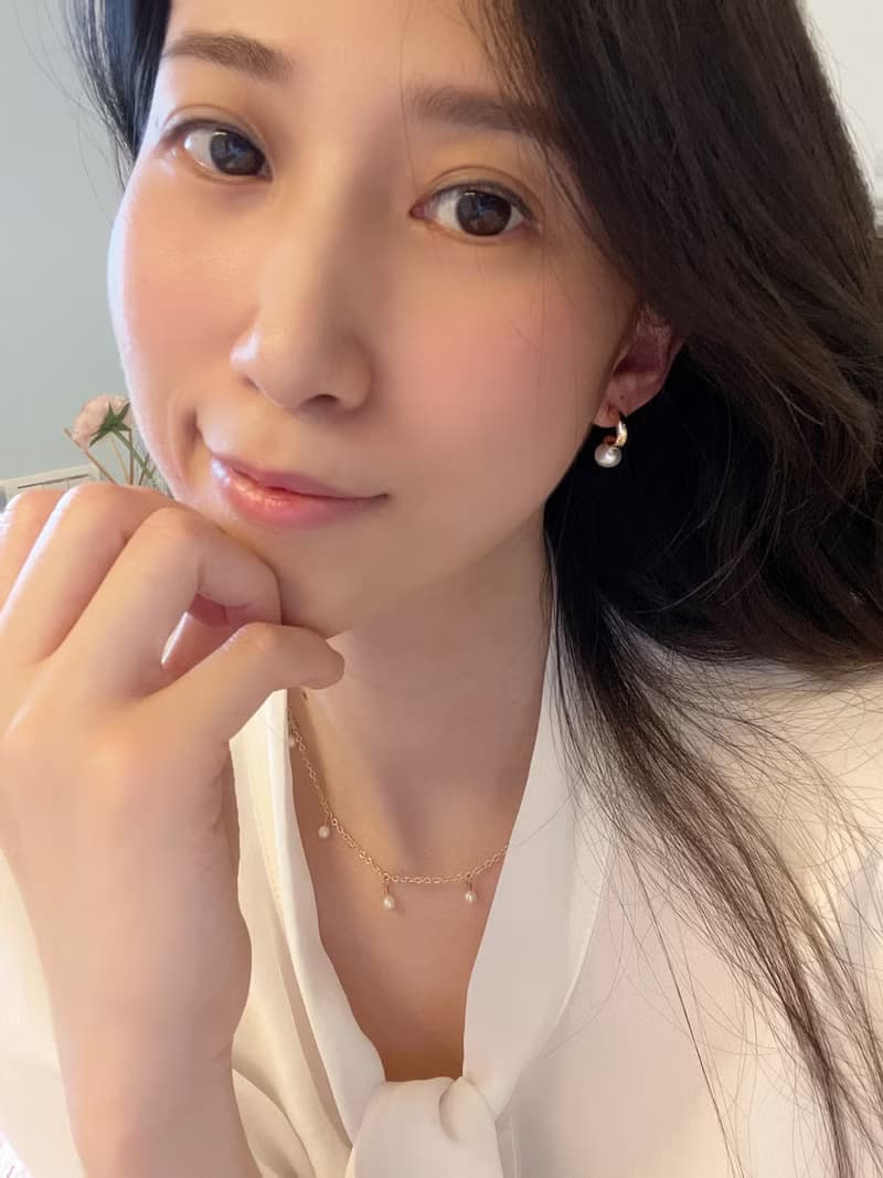 Landlady 銅鍍18K金 純銀抗敏銀針 經典款式 優雅百搭 珍珠耳飾