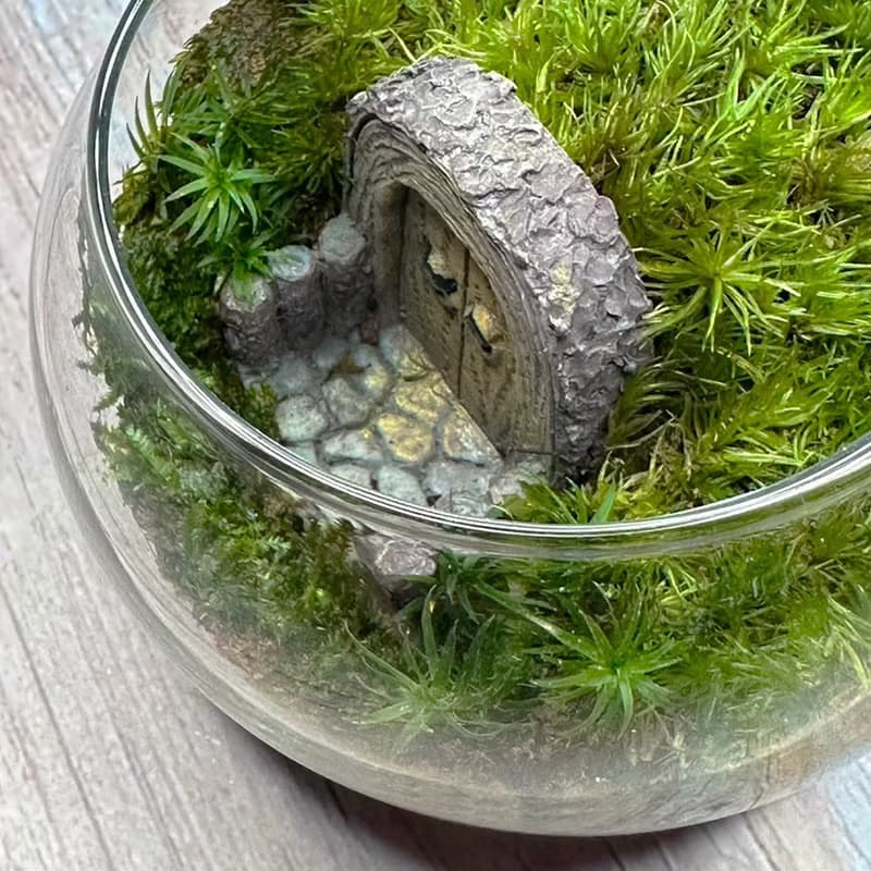 哈比人之家 / 迷你掌上型手工微景觀生態盆