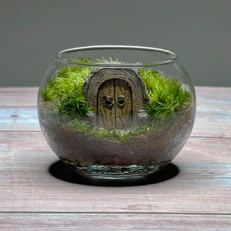 哈比人之家 / 迷你掌上型手工微景觀生態盆