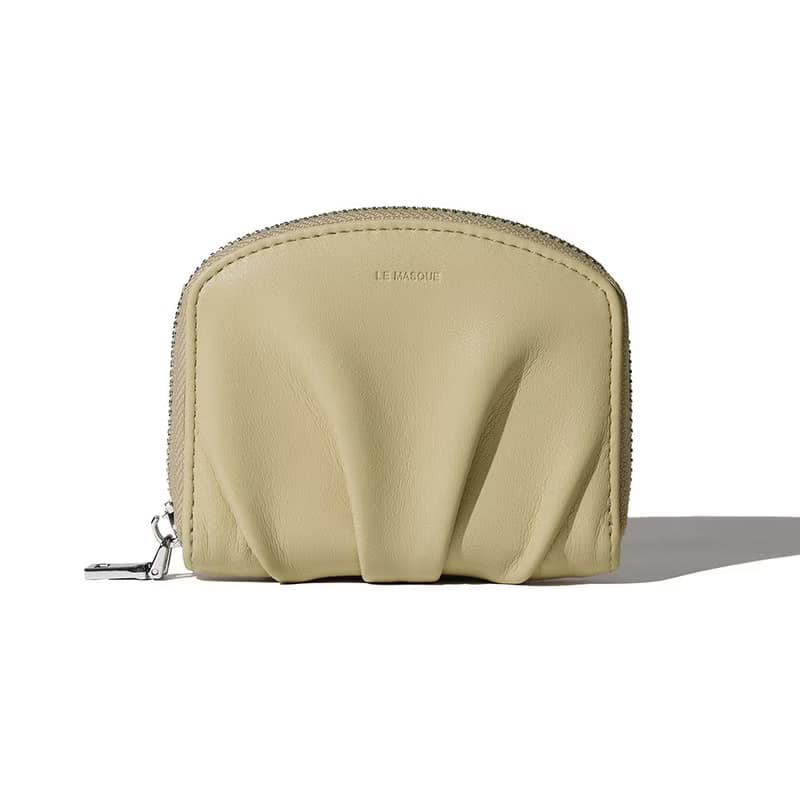 DOUGH ZIPPER Coin & Card Wallets pale lemon