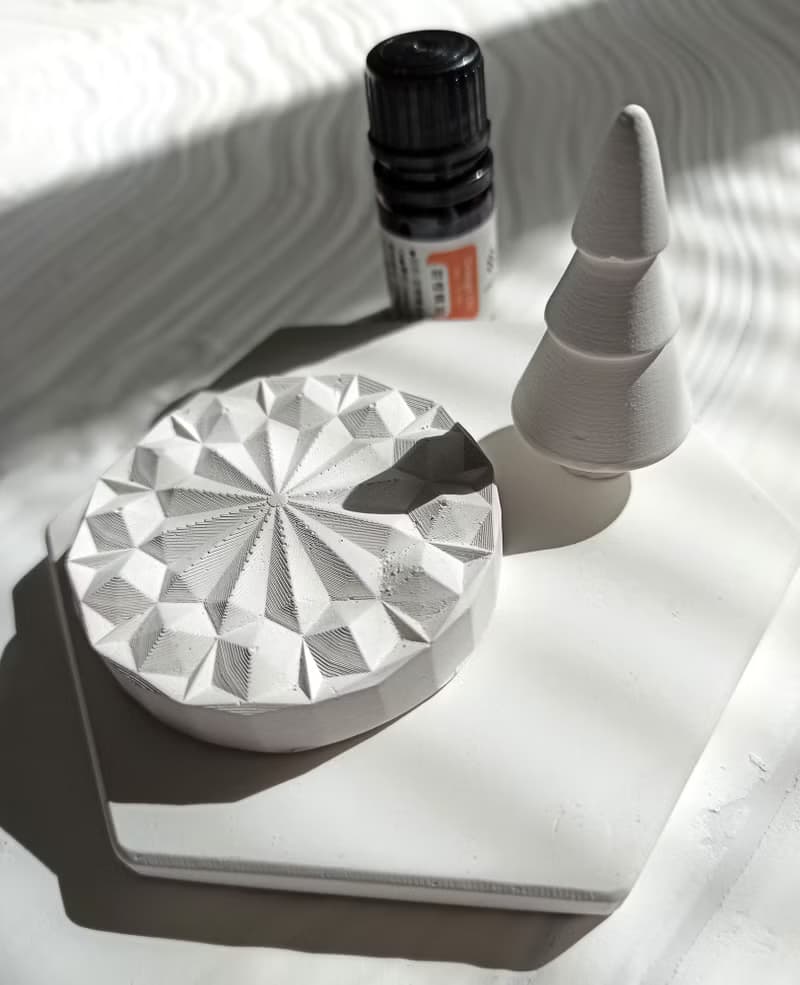 【福袋】情人節禮物/幾何花型擴香石組合-交換禮物.療癒
