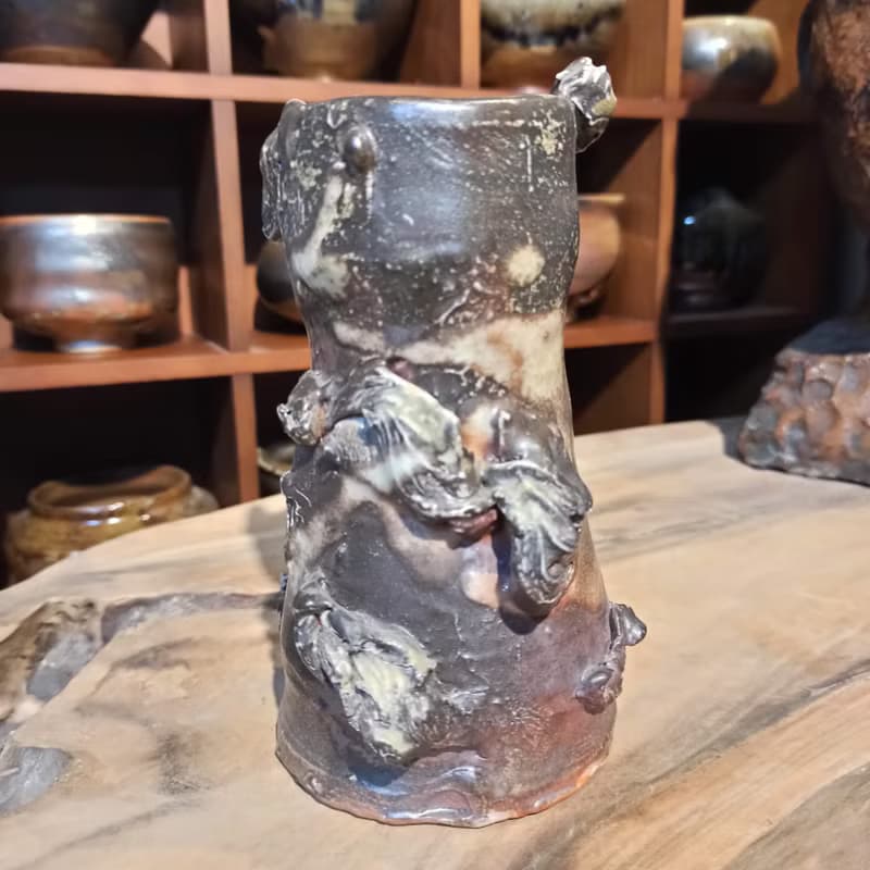 花瓶花器柴燒陳炫亨手作陶