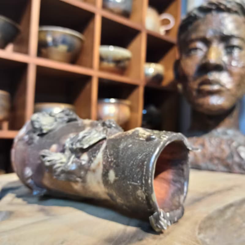 花瓶花器柴燒陳炫亨手作陶