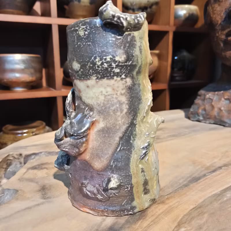 花瓶花器柴燒陳炫亨手作陶