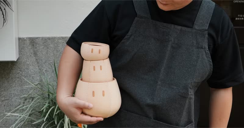 Leather_Emoo/皮革存錢筒/皮革置物盒/居家擺飾/交換禮物/聖誕禮