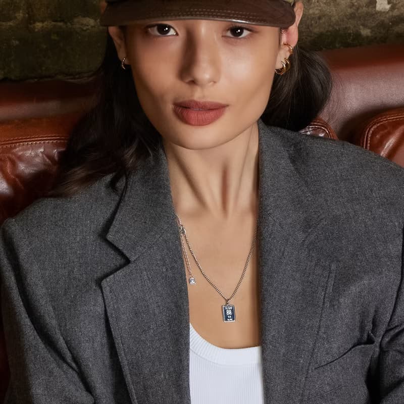 GRAM SILVER BAR NECKLACE