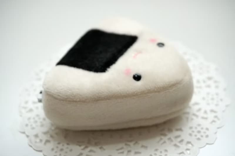 Bucute海苔飯糰 錢包/生日禮物/交換禮物/聖誕禮物/手作