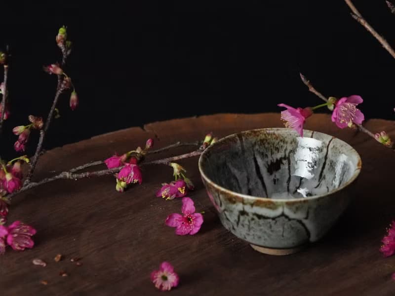 手作志野茶盞│玳瑁釉│茶碗│茶杯│畢業禮物│送禮自用