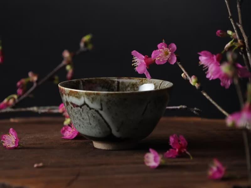 手作志野茶盞│玳瑁釉│茶碗│茶杯│畢業禮物│送禮自用