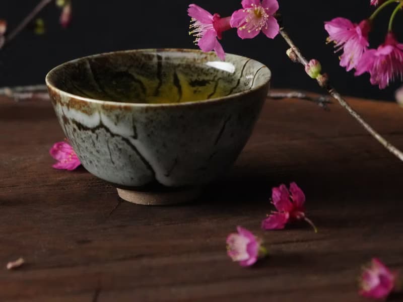 手作志野茶盞│玳瑁釉│茶碗│茶杯│畢業禮物│送禮自用