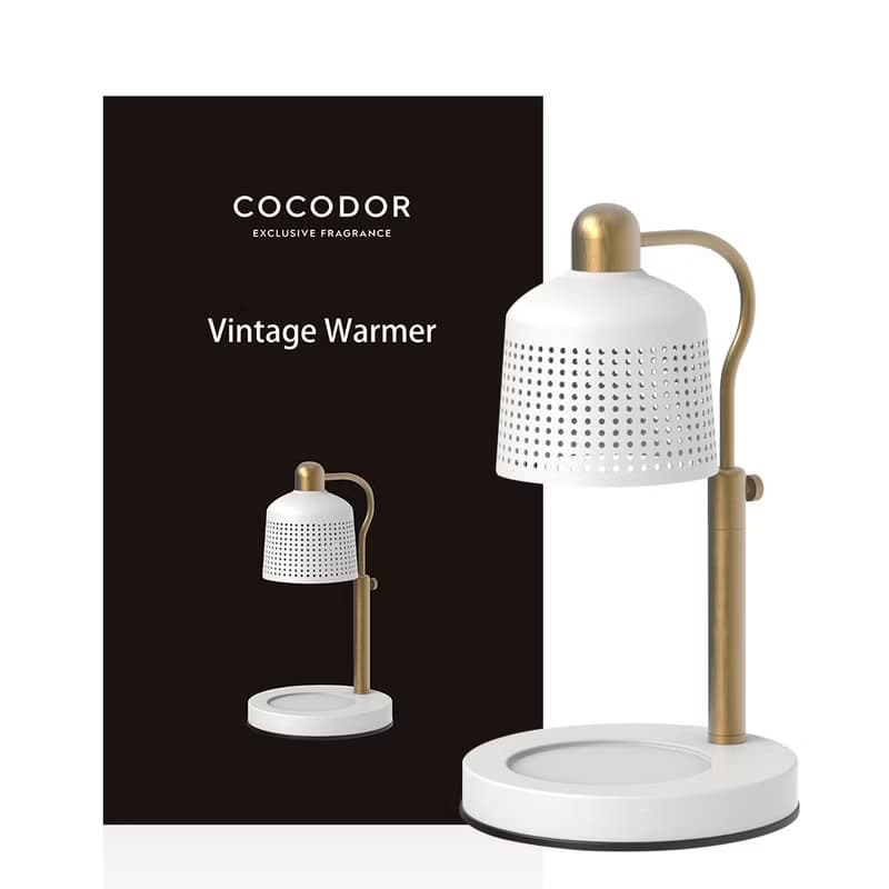 cocodor-可調式復古融燭燈-奶油/白色 (不含蠟燭)