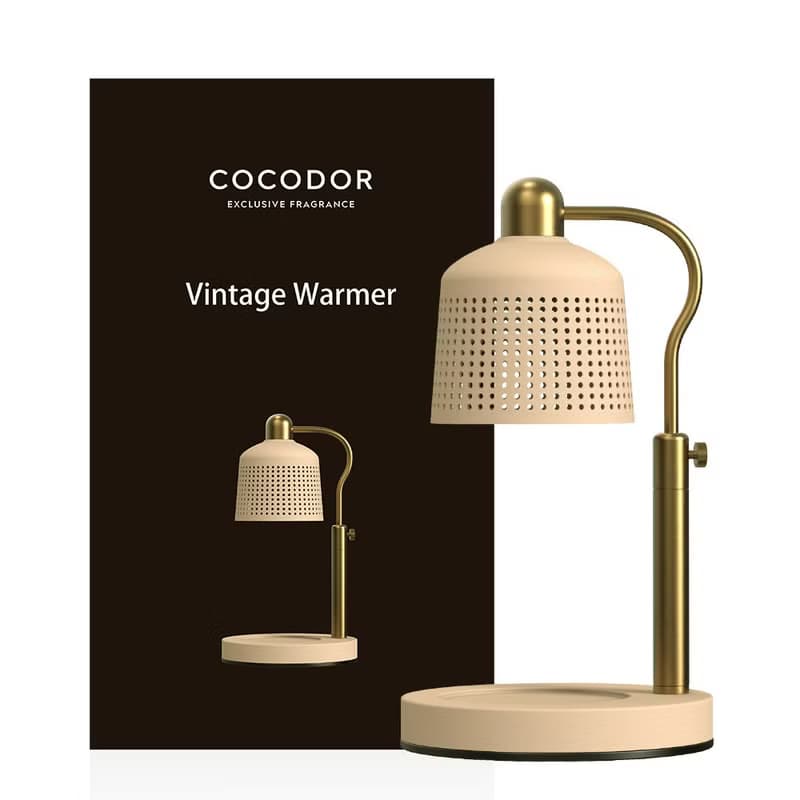 cocodor-可調式復古融燭燈-奶油/白色 (不含蠟燭)