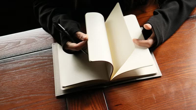 craft leather book cover ver.2