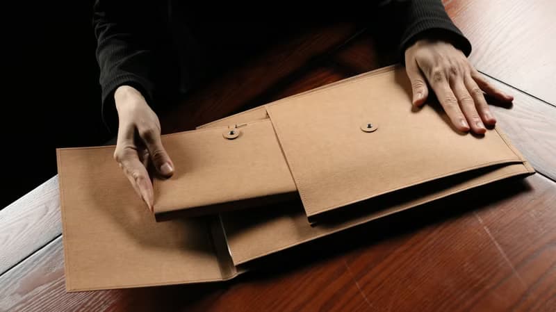 craft leather book cover ver.2